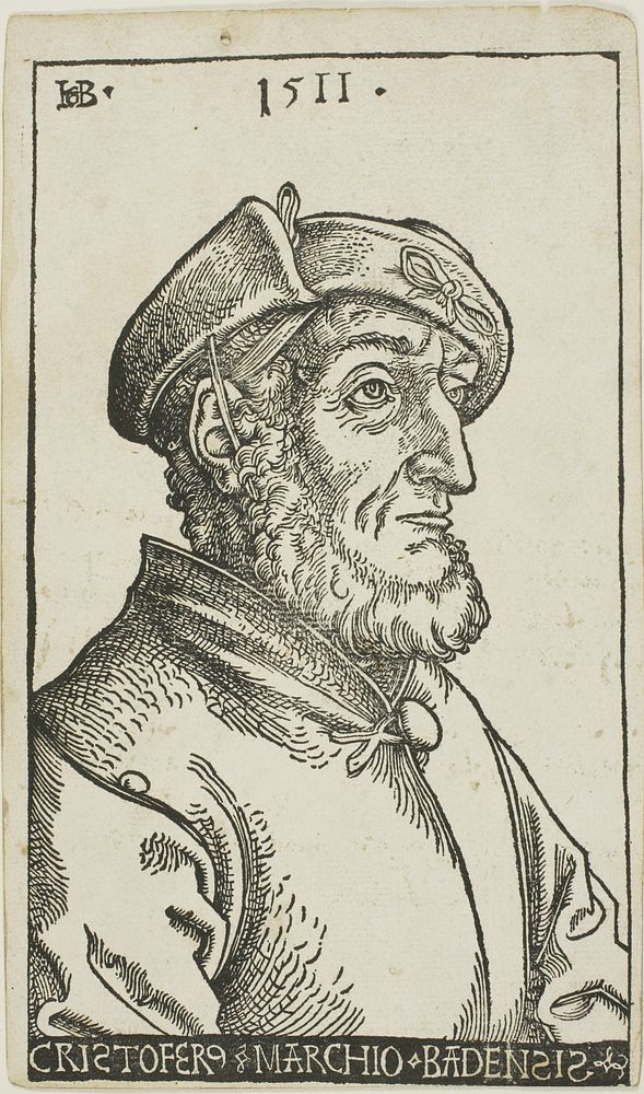 Margrave Christoph I of Baden by Hans Baldung Grien