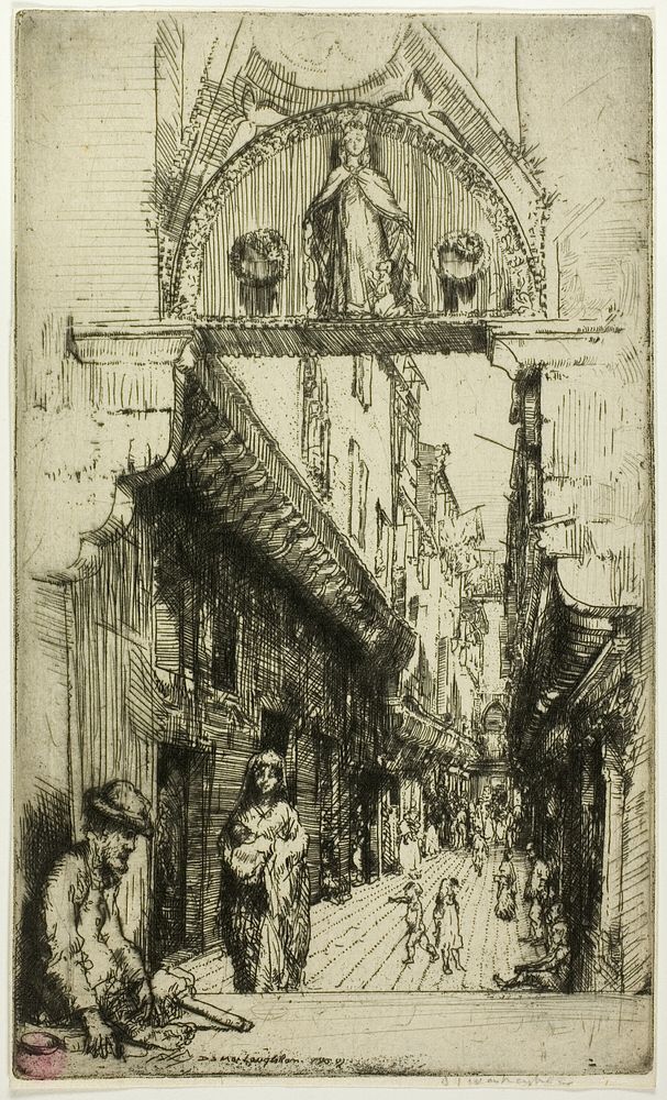 Calle del Paradiso by Donald Shaw MacLaughlan