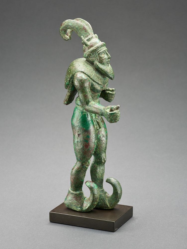 Statuette of a Striding Figure by Ancient Mesopotamian