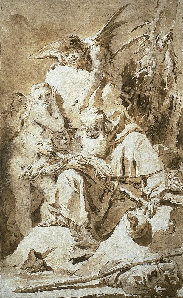 The Temptation of Saint Anthony by Giambattista Tiepolo