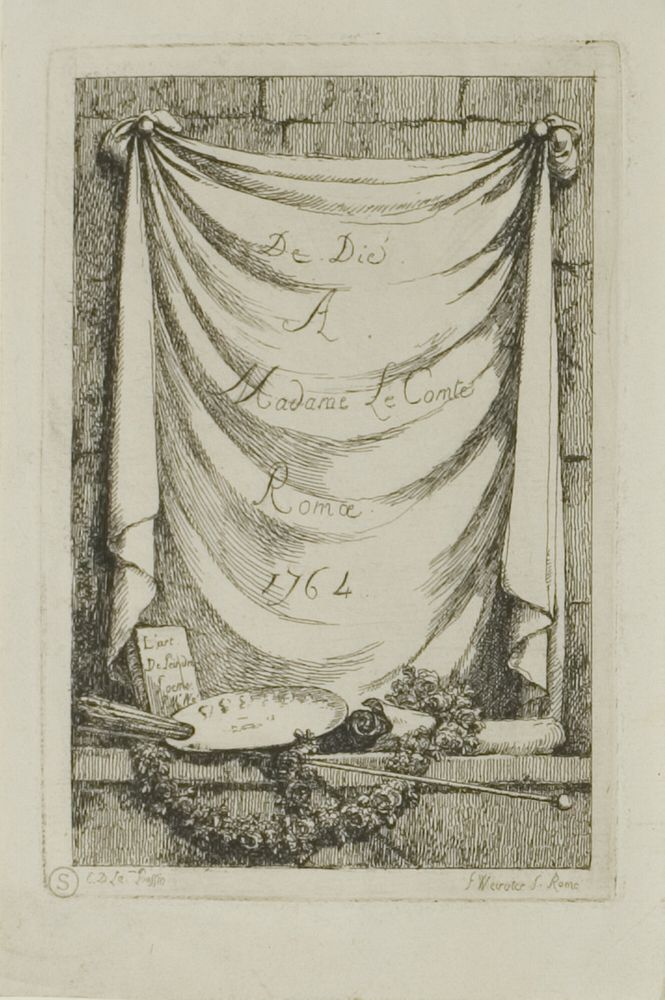 Plate from, Nella Venuta by Franz Edmund Weirotter