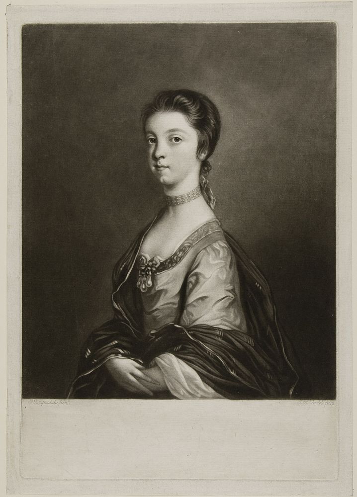 Lady Elizabeth Montagu by James MacArdell