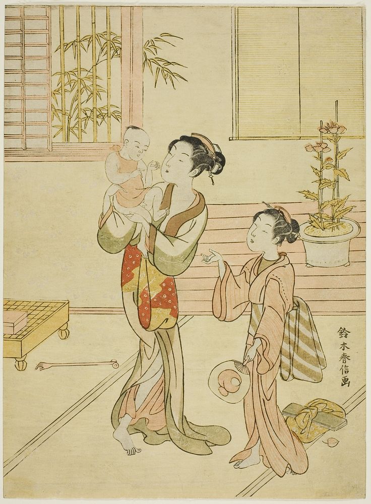 The Treasure Child by Suzuki Harunobu