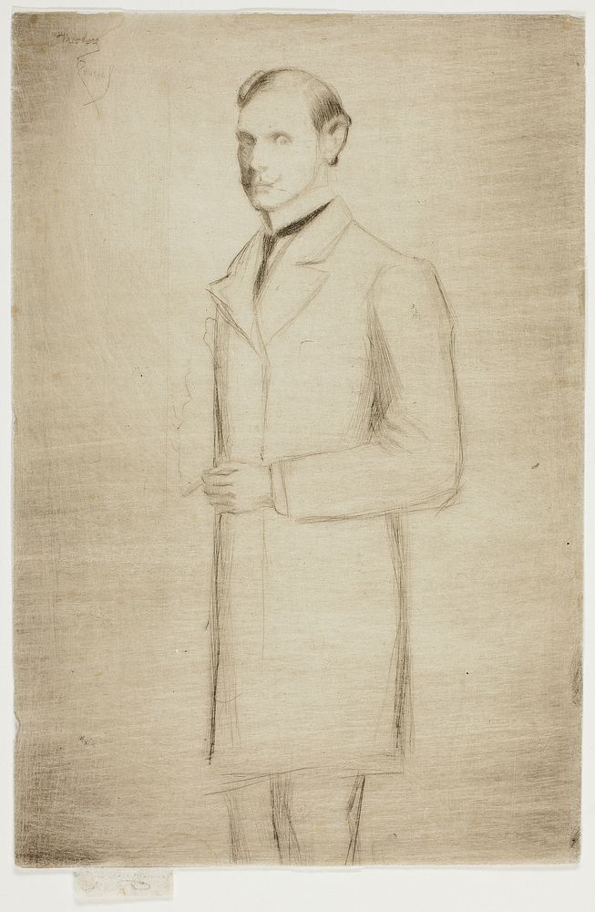 Portrait of Walter Dowdeswell, Esq. by Theodore Roussel
