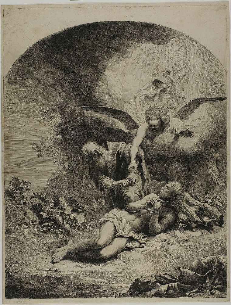 The Sacrifice of Abraham by Ferdinand Bol