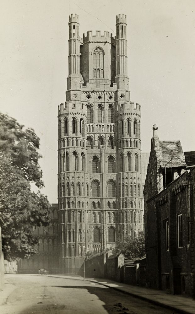 Ely Cathedral: West Tower from the Gallery by Frederick H. Evans