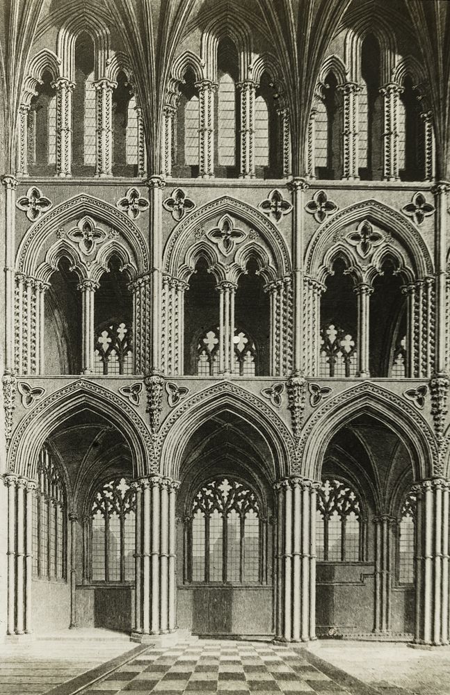 Ely Cathedral: Presbytery, from an Engraving by Frederick H. Evans