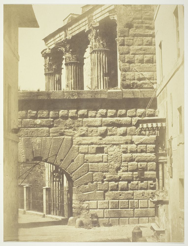 Untitled (Roman wall with gate) by Robert MacPherson