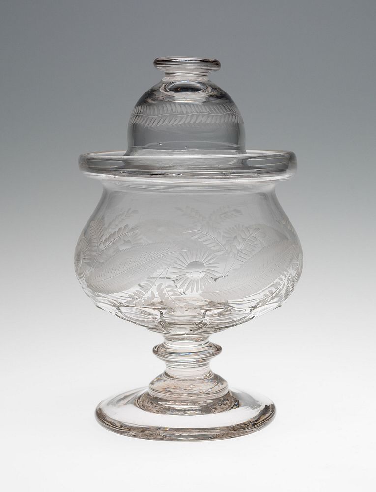Sugar Bowl by Bakewell's Glass Works