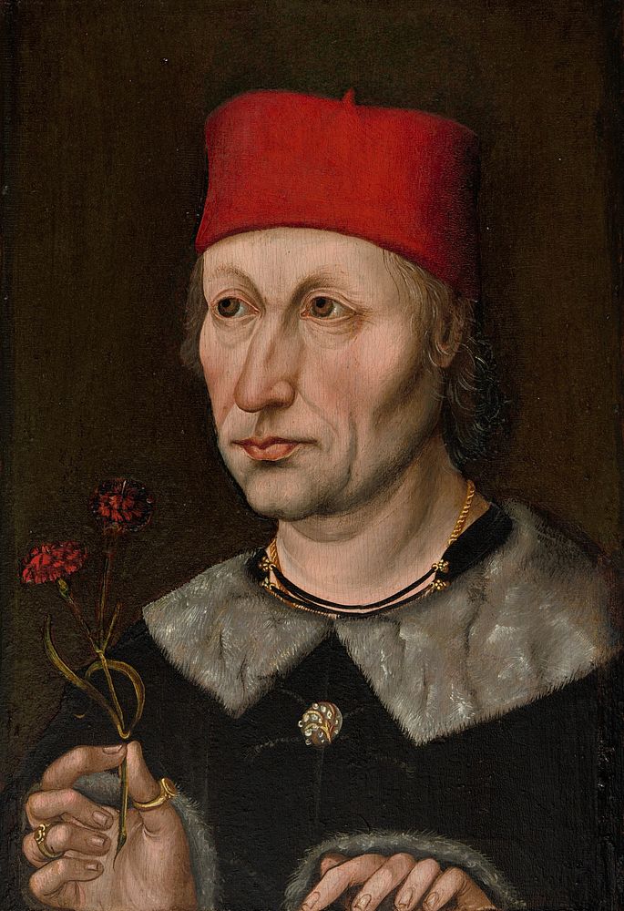 Portrait of a Man in a Red Cap