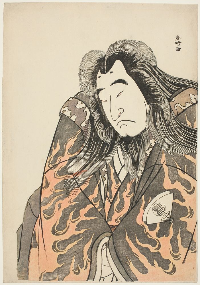 Actor Onoe Matsusuke I as Retired Emperor Sutoku by Katsukawa Shunkо̄