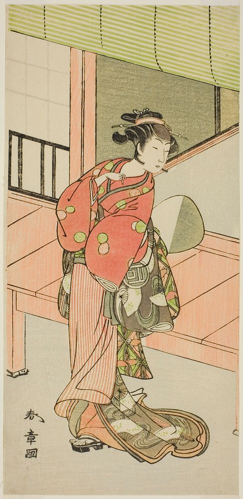 The Actor Sanogawa Ichimatsu II in an Unidentified Role by Katsukawa Shunsho