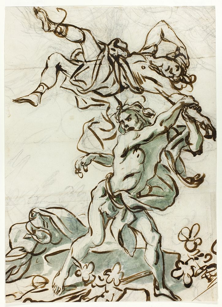 Hercules and Lichas by Filippo Falciatore