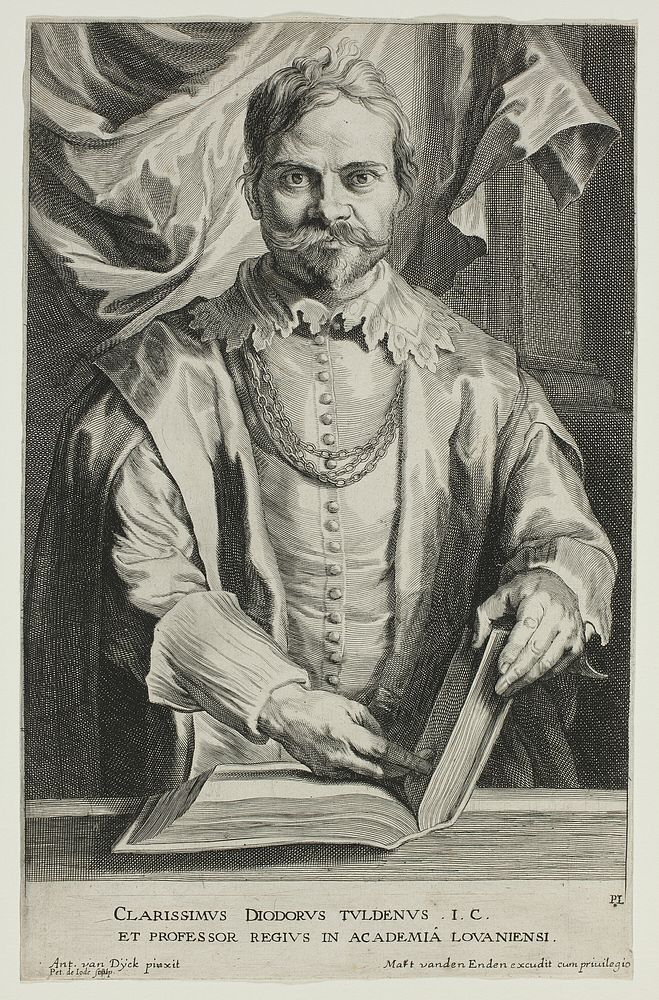 Theodore van Tulden by Peeter de Jode, the younger