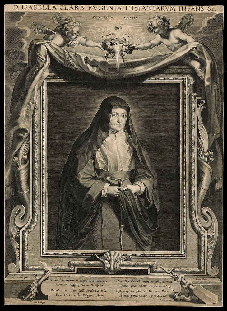 Isabella Clara Eugenia (1566-1633) by Paul Pontius