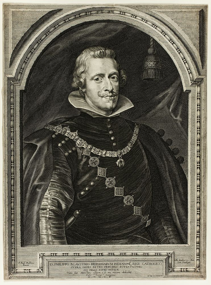 Philip IV, King of Spain by Paul Pontius