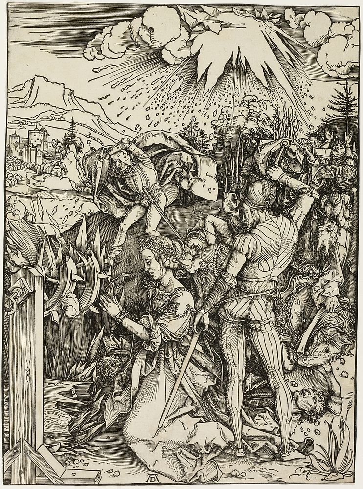 The Martyrdom of St. Catherine by Albrecht Dürer