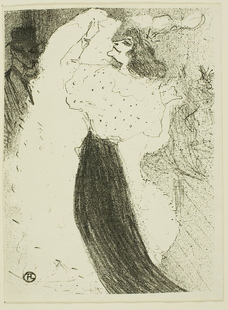 Eccentric Dance by Henri de Toulouse-Lautrec