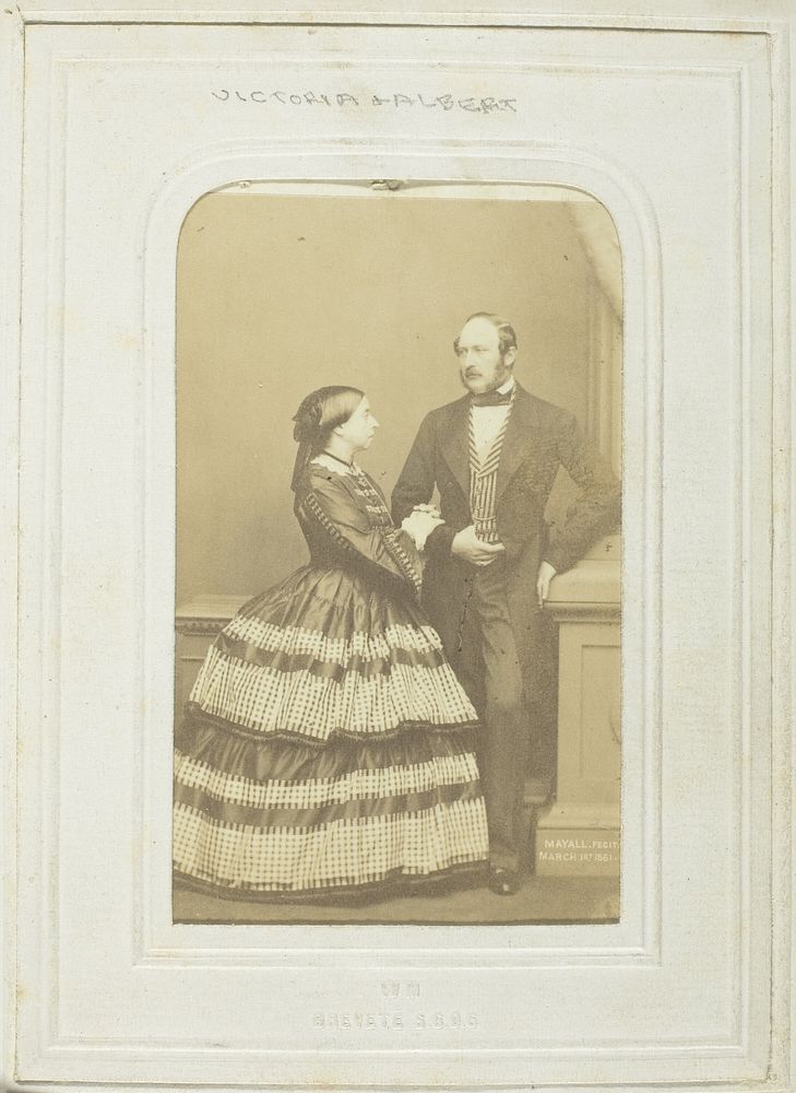 The Queen and Prince Consort by John Jabez Edwin Mayall