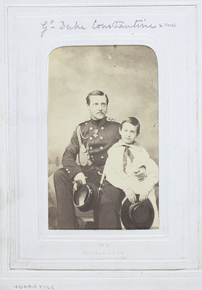 Grand Duke Constantine and Son by Verry Fils