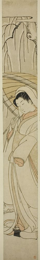 The Heron Maiden by Suzuki Harunobu