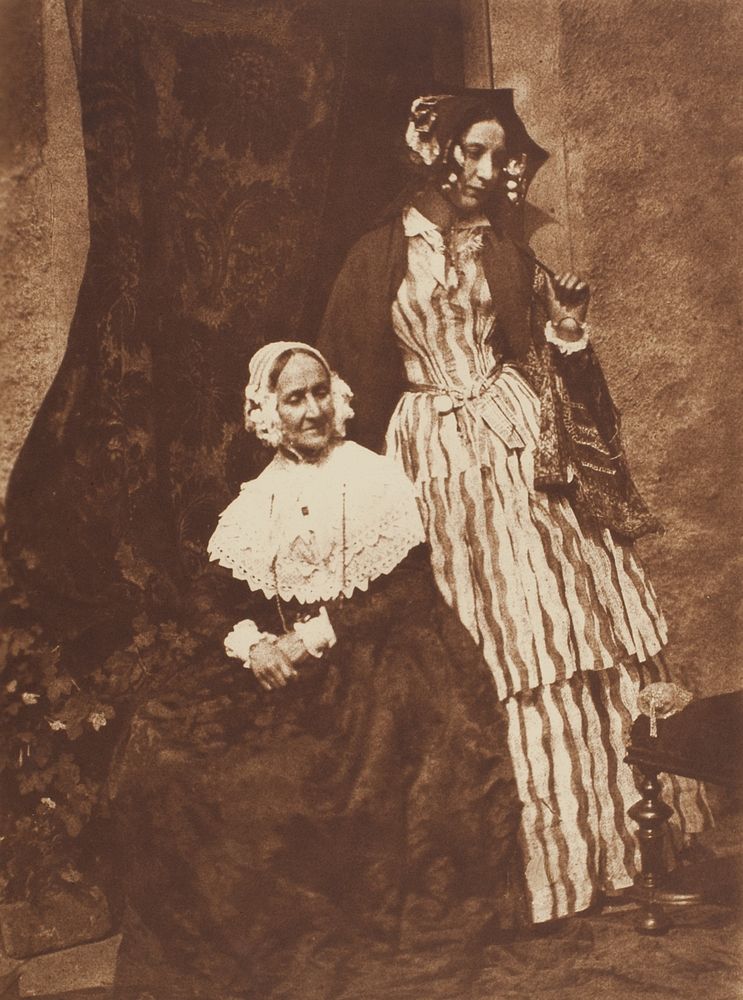 Mrs. Anne Rigby and Lady Elizabeth Eastlake by David Octavius Hill
