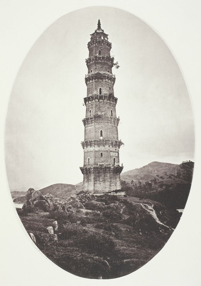 A Pagoda near Chao-Chowfu by John Thomson