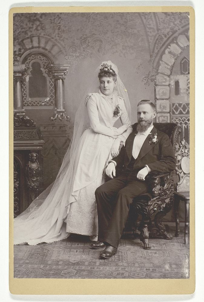 Wedding Portrait by Melander & Bro.