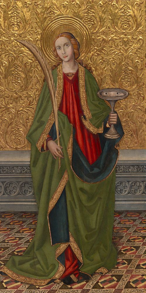 Saint Lucy by Raphael Vergos