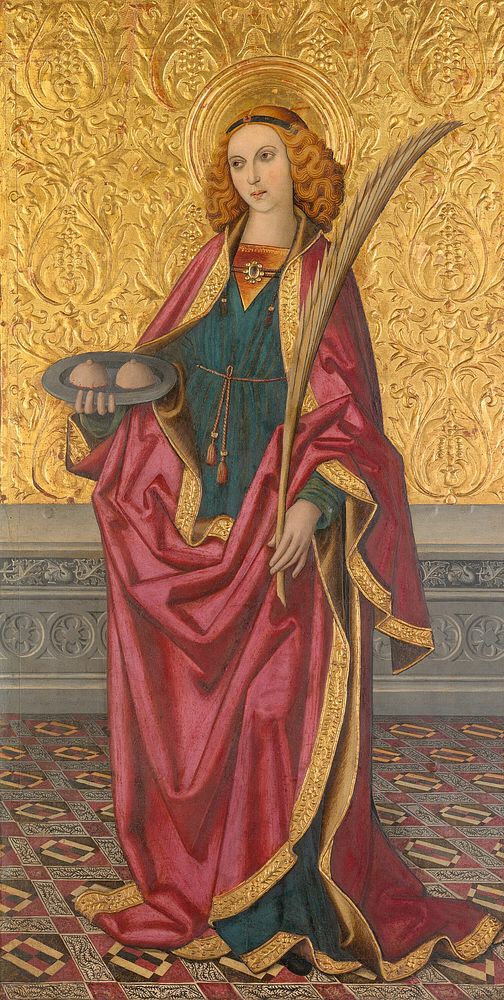 Saint Agatha by Raphael Vergos
