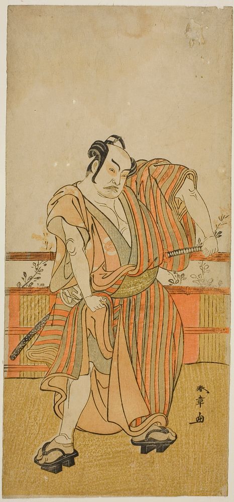 The Actor Nakamura Sukegoro II in an Unidentified Role by Katsukawa Shunsho