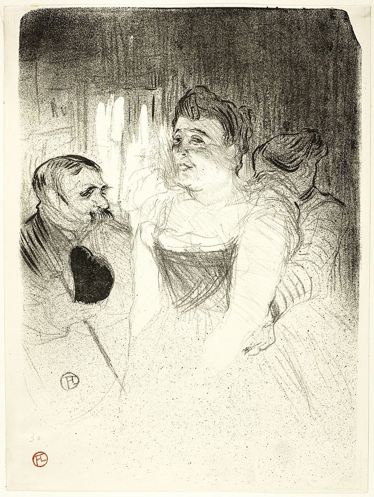 Judic by Henri de Toulouse-Lautrec