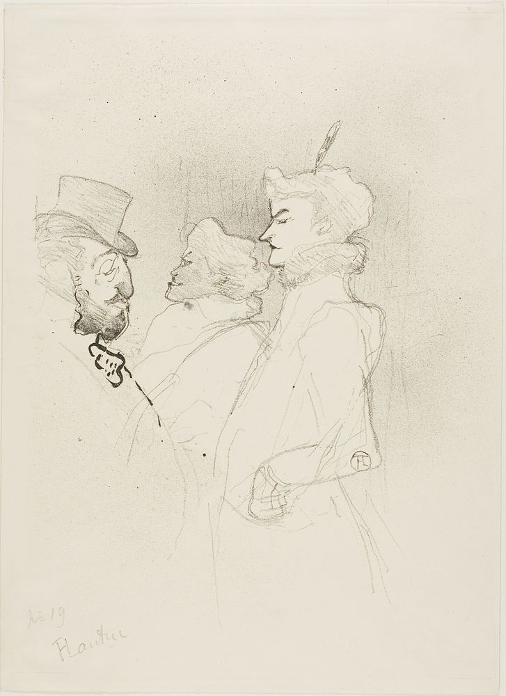 Why Not?... Once Does Not Count by Henri de Toulouse-Lautrec