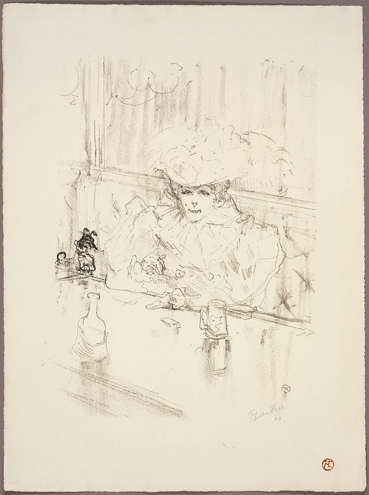 In the Hanneton by Henri de Toulouse-Lautrec