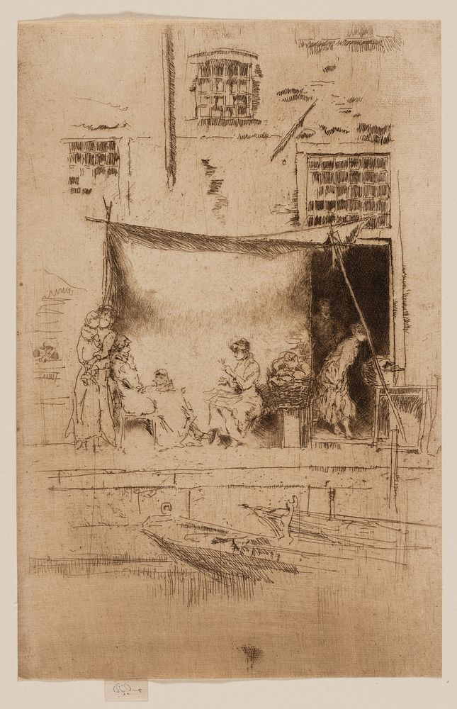 Fruit Stall by James McNeill Whistler