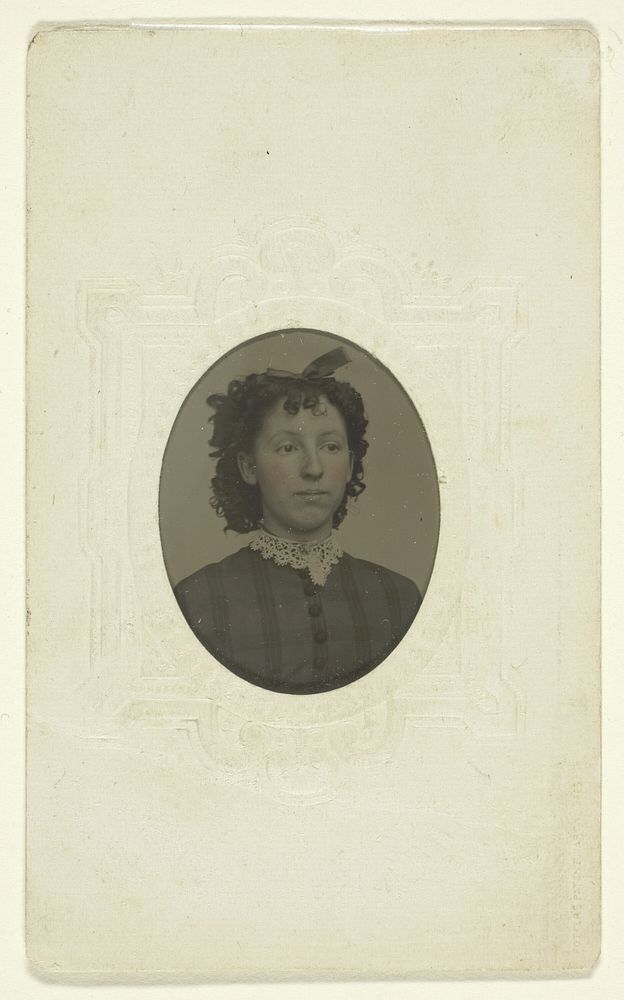 Portrait of Viola Mead by C. W. Mitchell