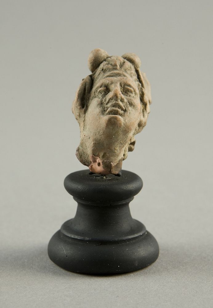 Head of a Man with Furrowed Brow by Ancient Greek