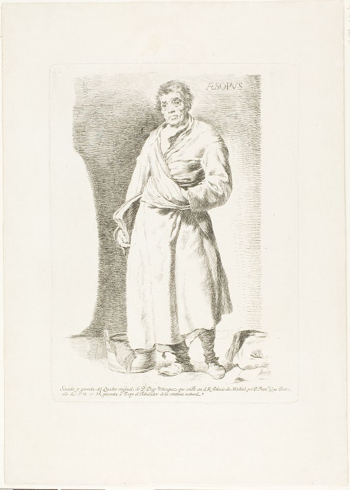 Aesop by Francisco José de Goya y Lucientes