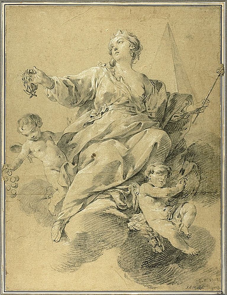 Allegory of the Glory of Princes by Jean Baptiste Marie Pierre