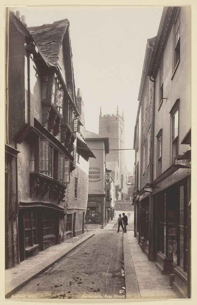 Dartmouth, Foss Street by Francis Bedford