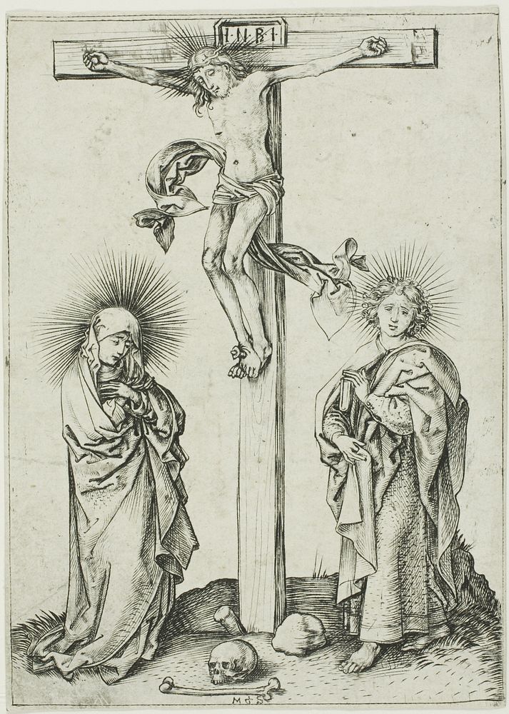 The Crucifixion by Martin Schongauer