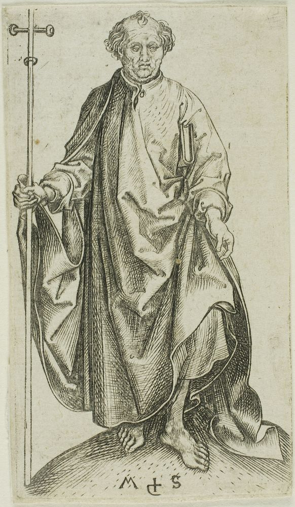 St. Philip, from Apostles by Martin Schongauer