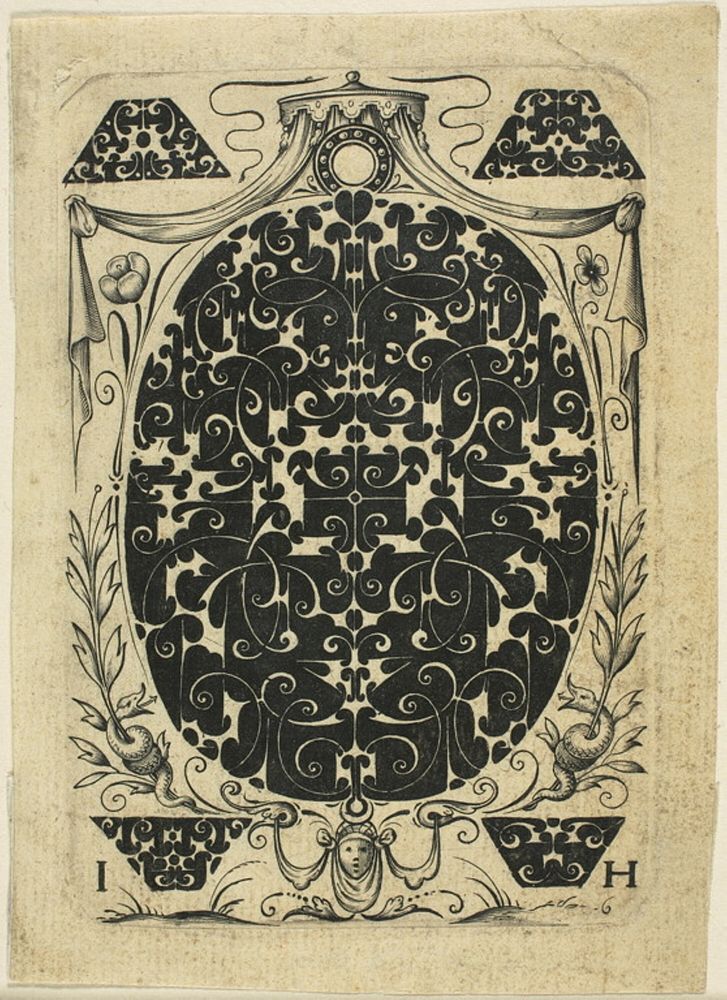 Ornamental Plate II by Jacques Hurtu
