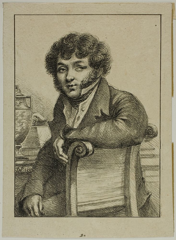 Portrait of Brunet, Printer by Dominique-Vivant Denon