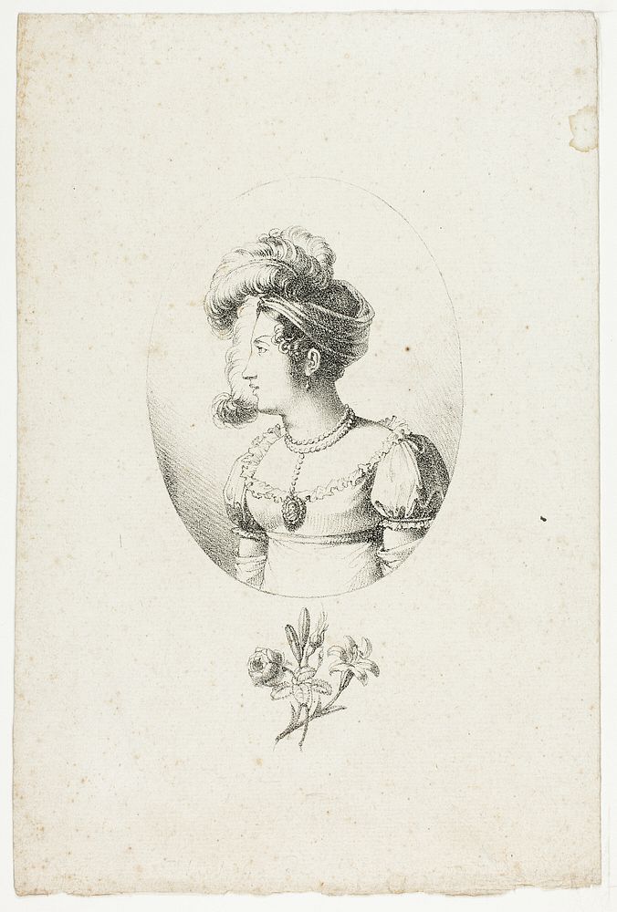 Portrait of the Duchesse de Berry by baron François Pascal Simon Gérard