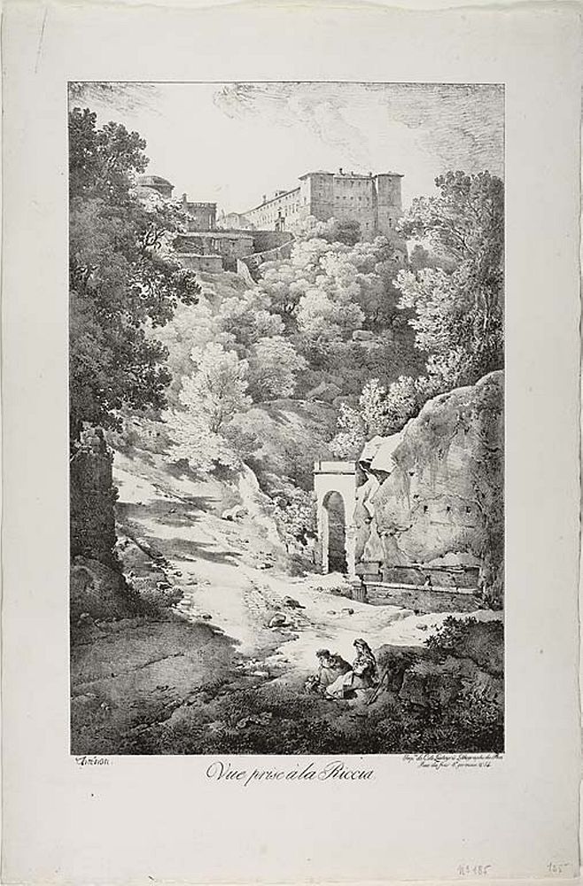 View from La Riccia by Claude Thiénon