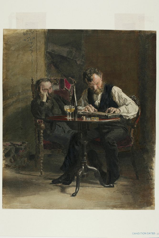 The Zither Player by Thomas Eakins
