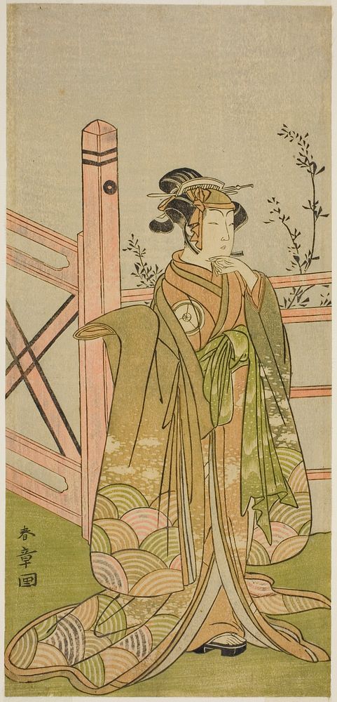 The Actor Iwai Hanshiro IV in an Unidentified Role by Katsukawa Shunsho