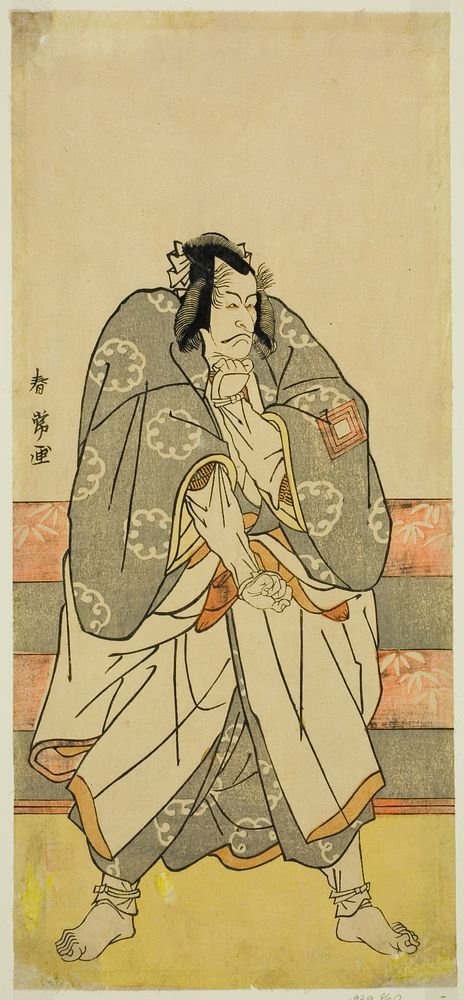 The Actor Ichikawa Danjuro V as Akushichibyoe Kagekiyo (?) by Katsukawa Shunjо̄