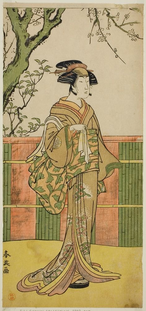 The Actor Sawamura Tamagashira in an Unidentified Role by Katsukawa Shun'ei